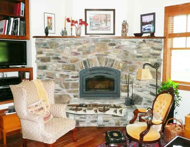 East Asheville Fireplace - Parade of Homes